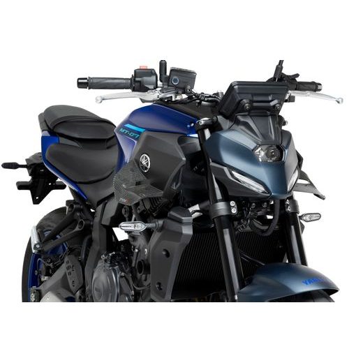 SPOILERY PUIG D12 22416C KARBONOVÝ VZHLED - PLEXI ŠTÍTY - NA MOTORKU