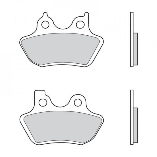 BRZDOVÉ DESTIČKY BREMBO 07HD16SP