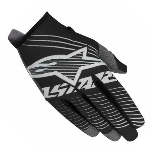 MOTOKROSOVÉ RUKAVICE ALPINESTARS RADAR TRACKER - ČERNÁ/BÍLÁ