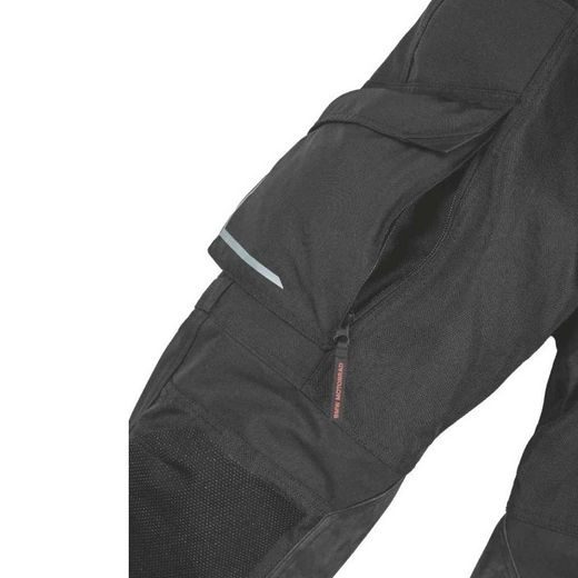 KALHOTY BMW GS RALLYE ČERNÉ - TEXTILNÍ KALHOTY - NA MOTORKÁŘE