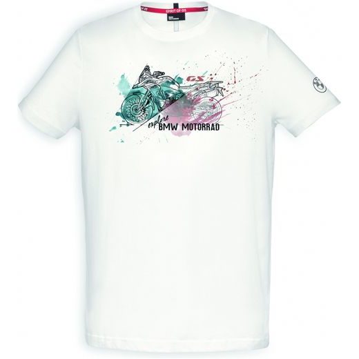 PÁNSKÉ TRIKO 850 GS BÍLÉ - TRIČKA - NA MOTORKÁŘE