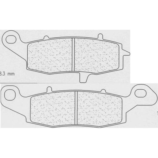 BRZDOVÉ DESTIČKY CL BRAKES 2383 C60 (C59)