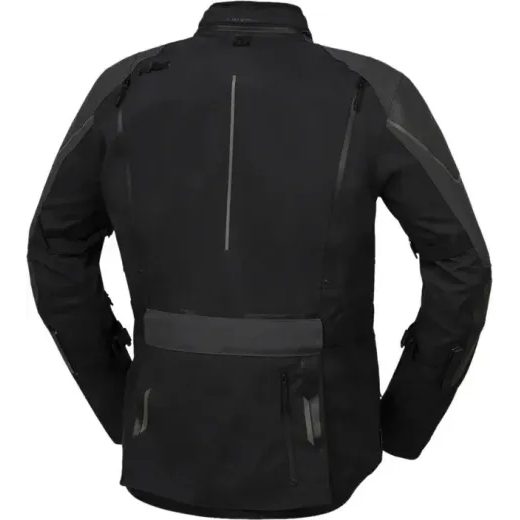BUNDA S LAMINOVANOU MEMBRÁNOU IXS VENTURE-GTX 1.0 X2-001405 ČERNO-ŠEDÁ - ZKRÁCENÁ - ENDURO BUNDY - NA MOTORKÁŘE