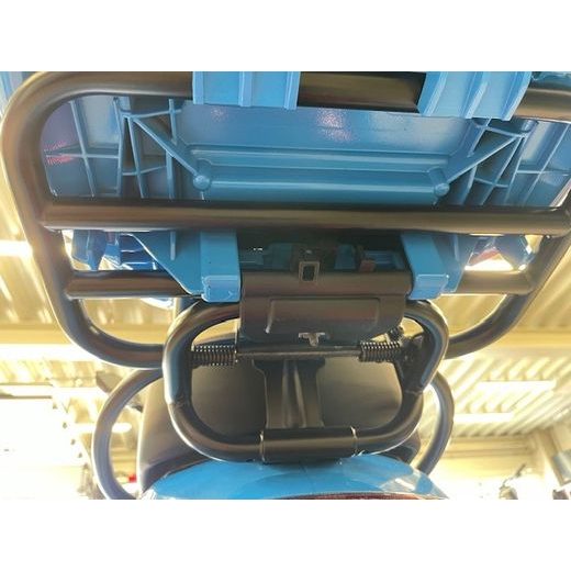 VRCHNÍ KUFR PRO VESPA GTS SUPER SPORT E5+ - MODRÁ - HORNÍ KUFRY - NA MOTORKU