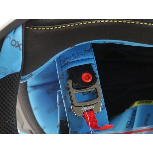 AXXIS INTEGRÁLNÍ HELMA COBRA RAGE A3 LESKLÁ - FLUO ŽLUTÁ - BEZ SLUNEČNÍ CLONY - NA MOTORKÁŘE