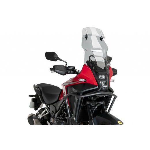 PLEXI ŠTÍT PUIG TOURING WITH VISOR 22022H KOUŘOVÁ - PLEXI ŠTÍTY - NA MOTORKU