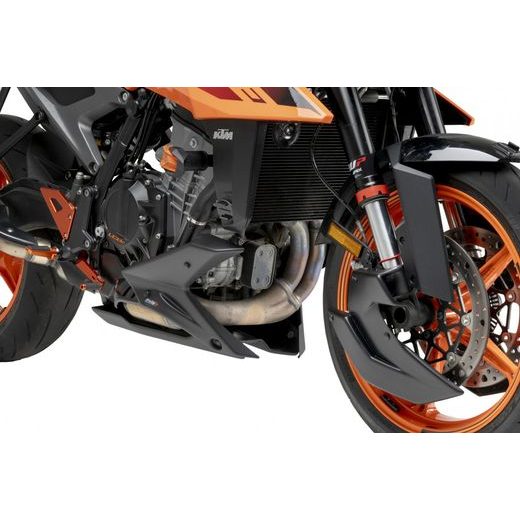 SPOILER MOTORU PUIG 22228J MATNÁ ČERNÁ - PLEXI ŠTÍTY - NA MOTORKU
