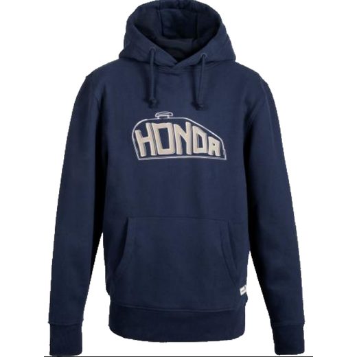 HONDA TANK MIKINA S KAPUCÍ URBAN FUN - TMAVĚ MODRÁ 2026 - DÁRKY PRO FANOUŠKY HONDA - NA MOTORKÁŘE