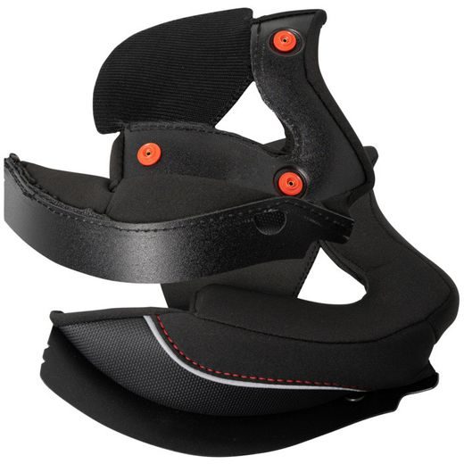 BOČNÍ VÝPLŇ PŘILBY (LÍCNICE) IXS IXS100 X10065 - LÍCNICE - NA MOTORKÁŘE