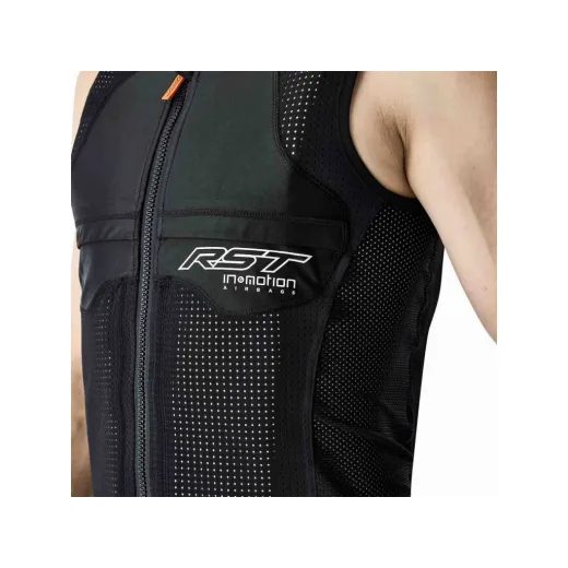 PÁNSKÉ CHRÁNIČE - RST 103625 D3O ESSENTIAL AIRBAG VEST - ČERNÉ - CHRÁNIČE - NA MOTORKÁŘE
