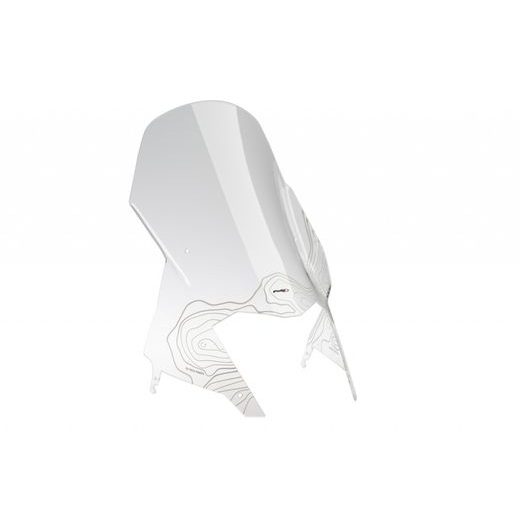 PLEXI ŠTÍT PUIG TOURING 22515S GRAPHICS - PLEXI ŠTÍTY - NA MOTORKU