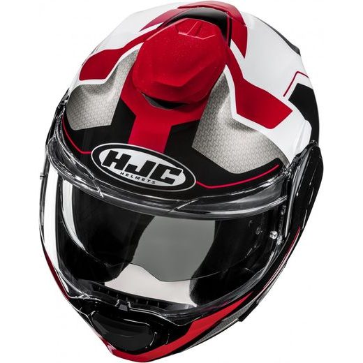 HJC PŘILBA F100 BIOS MC1 - PŘEKLOPNÉ HELMY - NA MOTORKÁŘE