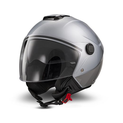 PIAGGIO HELMA NA SKŮTR UL01 22.06 - ŠEDÁ 2026 - HELMY NA SKÚTR - NA MOTORKÁŘE