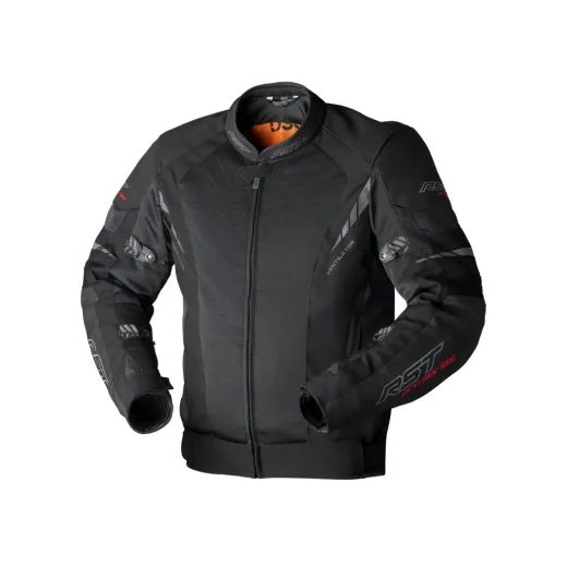 PÁNSKÁ TEXTILNÍ BUNDA - RST 103613 PRO SERIES VENTILATOR D3O TEXTILE JACKET - ČERNÉ - TEXTILNÍ BUNDY - NA MOTORKÁŘE