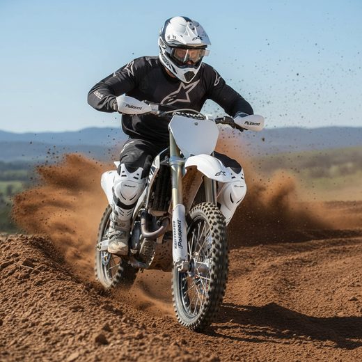 CHRÁNIČ KOLEN POLISPORT DEVIL 8001500016 DOSPĚLÝ BÍLÁ - CHRÁNIČE NOHOU - NA MOTORKÁŘE