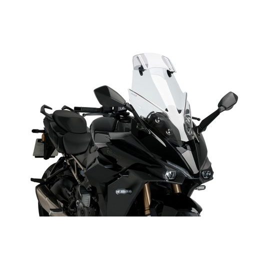 PLEXI ŠTÍT PUIG TOURING WITH VISOR 21343W PRŮHLEDNÝ - PLEXI ŠTÍTY - NA MOTORKU
