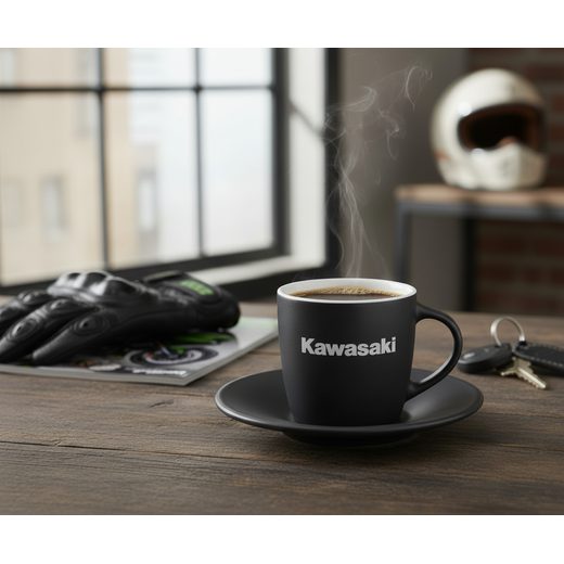 ŠÁLEK S PODŠÁLKEM KAWASAKI - HRNKY - NA MOTORKÁŘE