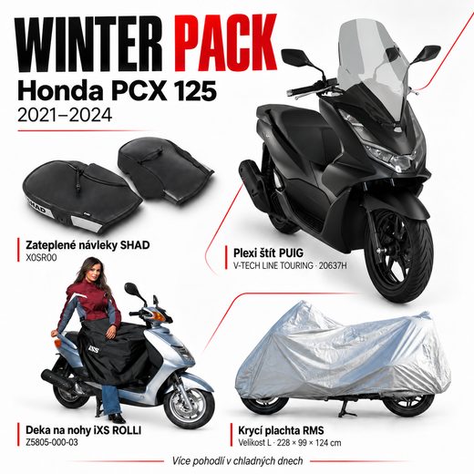 WINTER PACK PRO HONDA PCX 125 2021-2024 - DÁRKY PRO SKÚTRISTY - NA MOTORKÁŘE