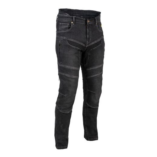 MBW BRUNO BLACK PÁNSKÉ DYNEEMA DŽÍNY - KEVLAROVÉ KALHOTY - NA MOTORKÁŘE