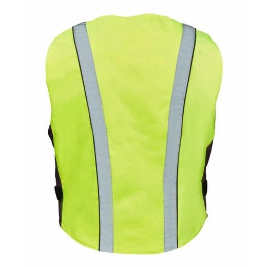 VESTA PRO VOLNÝ ČAS GMS TASLAN ZG31900 FLUORESCENTNÍ ŽLUTÁ - REFLEXNÍ VESTY A DOPLŇKY - NA MOTORKÁŘE