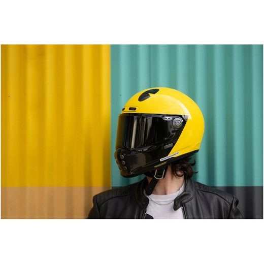 HJC PŘILBA V10 PAC-MAN BANDAI NAMCO - SE SLUNEČNÍ CLONOU - NA MOTORKÁŘE