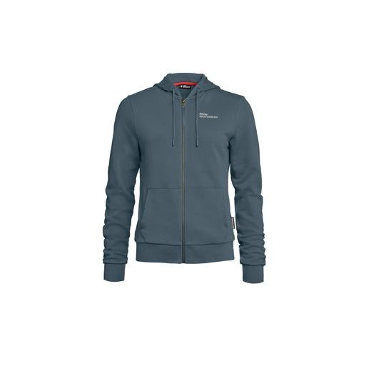 DÁMSKÁ MIKINA NA ZIP BMW „MAKE LIFE A RIDE“ - ŠEDÁ - MIKINY - NA MOTORKÁŘE