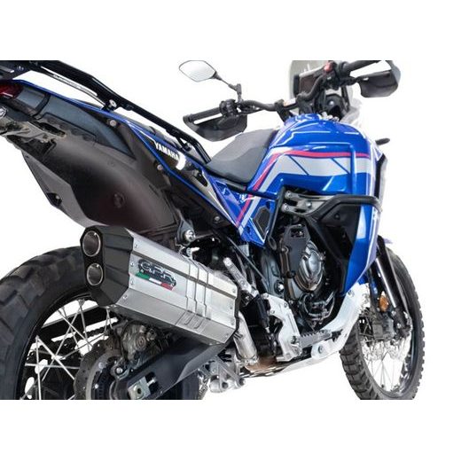 KONCOVKA VÝFUKU SLIP-ON GPR HYPER SONIC TITANIUM E5.Y.232.1.HYSOTIT BROUŠENÝ TITAN ZAHRNUJE SPOJOVACÍ SVOD A ODNÍMATELNÝ DB KILLER - KONCOVKY VÝFUKU - NA MOTORKU