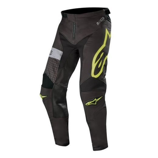 MOTOKROSOVÉ KALHOTY ALPINESTARS RACER TECH ATOMIC - FLUO ŽLUTÁ/ČERNÁ