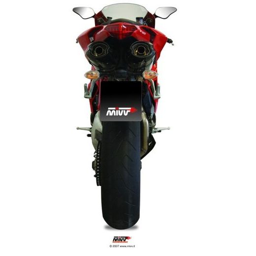 2 KONCOVKY VÝFUKU MIVV SUONO UD.021.L7 NEREZ / KARBONOVÉ VÍČKO - KONCOVKY VÝFUKU - NA MOTORKU