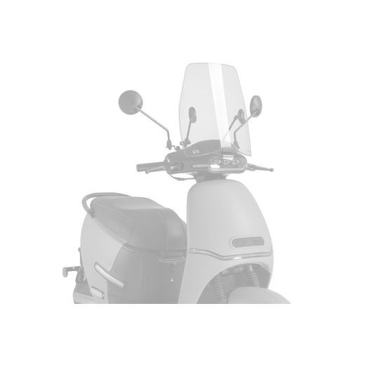 PLEXI ŠTÍT PUIG URBAN 22088W PRŮHLEDNÝ - PLEXI ŠTÍTY - NA MOTORKU