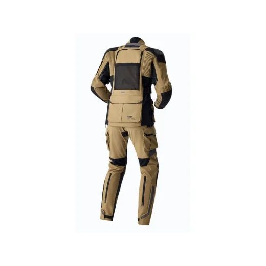 PÁNSKÁ TEXTILNÍ BUNDA - RST 103599 PRO SERIES ADVENTURE D3O TEXTILE JACKET - PÍSKOVÁ - TEXTILNÍ BUNDY - NA MOTORKÁŘE