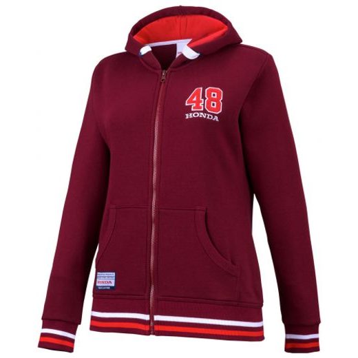 HONDA MIKINA TOKYO 23 ZIP DÁMSKÁ RED