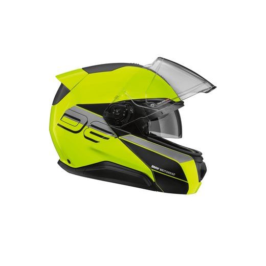 PŘILBA BMW SYSTEM 8 CARBON - ŽLUTÁ - VÝKLOPNÉ HELMY - NA MOTORKÁŘE