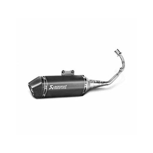 AKRAPOVIC RACING LINE NEREZOVÁ OCEL ČERNÁ - PRIMAVERA / SPRINT 125 IE 3V ABS E4