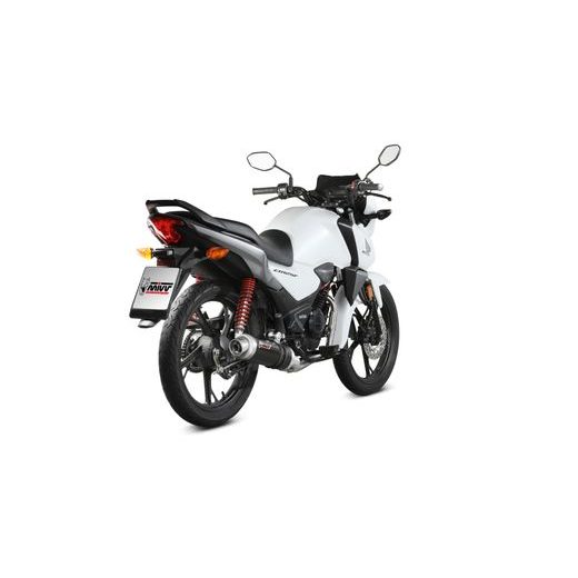 VÝFUK KOMPLETNÍ 1X1 MIVV GP H.088.LXB ČERNÁ - VÝFUKY - NA MOTORKU