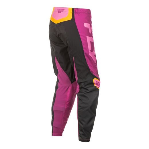KALHOTY F-16, FLY RACING - USA 2025 DÁMSKÉ (ČERNÁ/ŽLUTÁ) - ENDURO KALHOTY - NA MOTORKÁŘE