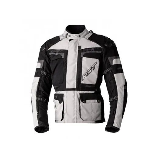 PÁNSKÁ TEXTILNÍ BUNDA RST PRO SERIES ADVENTURE-X CE / JKT 2409 - STŘÍBRNÁ/ČERNÁ - TEXTILNÍ BUNDY - NA MOTORKÁŘE