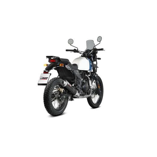 KONCOVKA VÝFUKU MIVV OVAL RE.001.LZ ČERNÁ - KONCOVKY VÝFUKU - NA MOTORKU