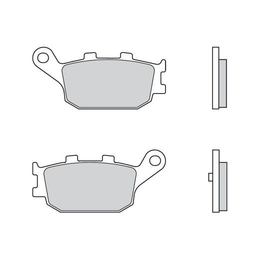 BRZDOVÉ DESTIČKY BREMBO 07053XS