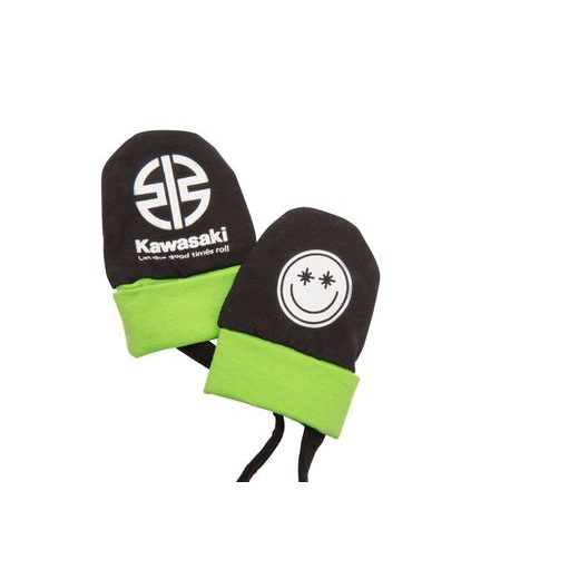 DĚTSKÁ ČEPICE & RUKAVICE KAWASAKI - PRO DĚTI - NA MOTORKÁŘE