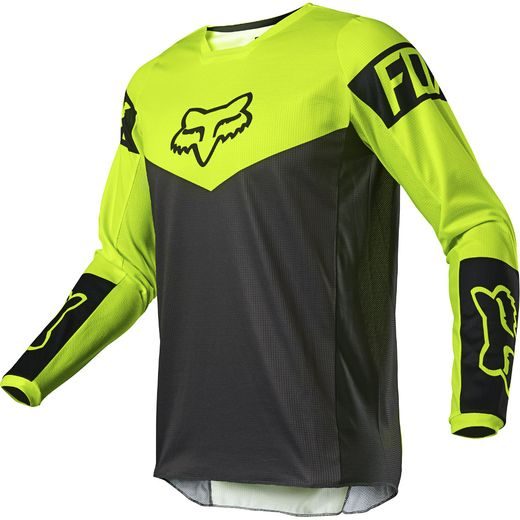 MOTOKROSOVÝ DRES FOX 180 REVN JERSEY MX21 - ŽLUTÁ