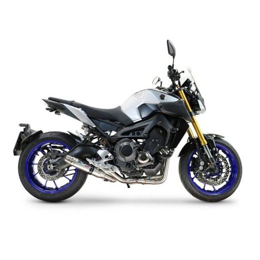 VÝFUK KOMPLETNÍ GPR DEEPTONE INOX CO.Y.218.RACEDB.DE BROUŠENÁ NEREZOVÁ OCEL ZAHRNUJE ODNÍMATELNÝ DB KILLER - VÝFUKY - NA MOTORKU