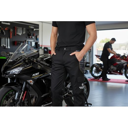 KALHOTY KAWASAKI KRT WORLDSBK PANTS - KALHOTY - NA MOTORKÁŘE