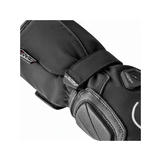PÁNSKÉ VYHŘÍVANÉ, VODĚODOLNÉ RUKAVICE RST AXIOM 3584 - ČERNÁ - KOŽENÉ RUKAVICE - NA MOTORKÁŘE