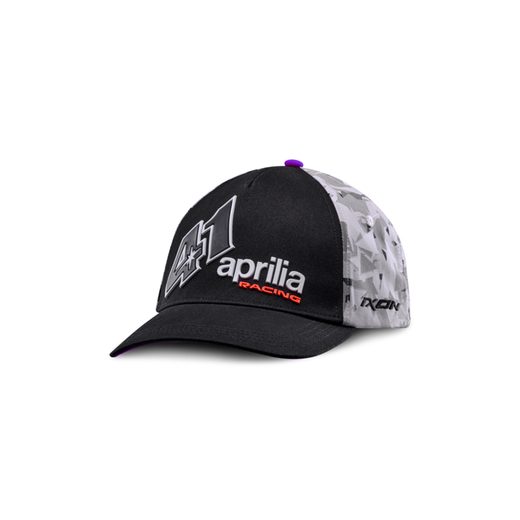 KŠILTOVKA APRILIA MESH - ŠEDÁ CAMO - ČEPICE A KŠILTOVKY - NA MOTORKÁŘE