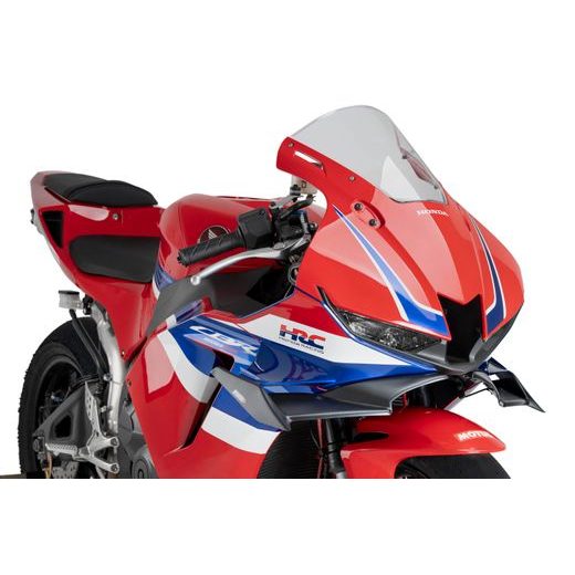 PŘEDNÍ SPOILERY PUIG GP 22192C KARBONOVÝ VZHLED - PLEXI ŠTÍTY - NA MOTORKU