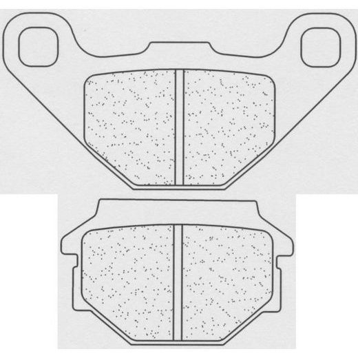 BRZDOVÉ DESTIČKY CL BRAKES 2472 RX3