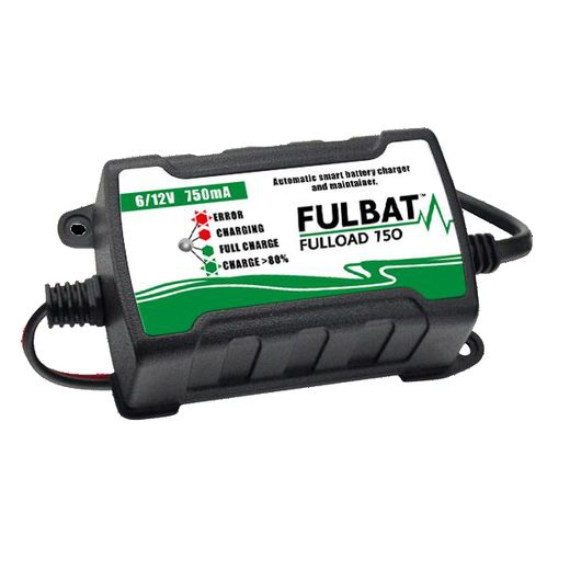 NABÍJEČKA BATERIÍ FULBAT FULLOAD 750 6V/12V (I PRO LITHIOVÉ BATERIE)