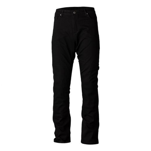 DÁMSKÉ KEVLAROVÉ JEANSY RST X KEVLAR® STRAIGHT LEG 2 CE / ZKRÁCENÉ / JN SL 3105 - ČERNÁ