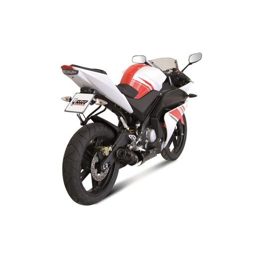 VÝFUK KOMPLETNÍ 1X1 MIVV GP Y.030.LXBC ČERNÝ S UHLÍKOVOU KONCOVKOU - VÝFUKY - NA MOTORKU